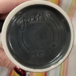 Fiestaware Dining Fiesta Ware Latte Mug In Slate Kohls Exclusivest Poshmark